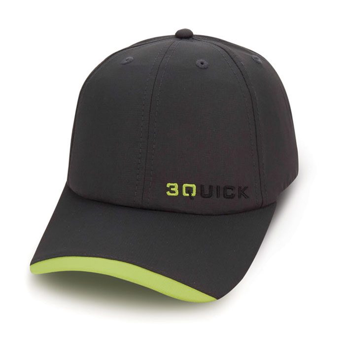 Quick Custom Black Green Hat