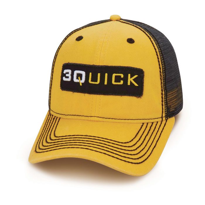 Quick Custom Yellow Mesh Hat