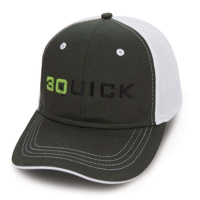 Quick Custom Gray Green Hat