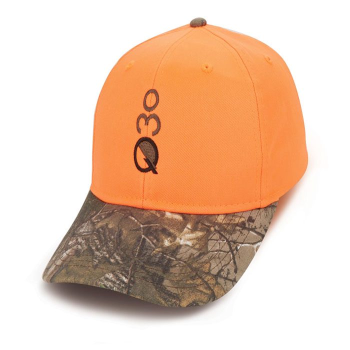 Quick Custom Orange Camo Hat